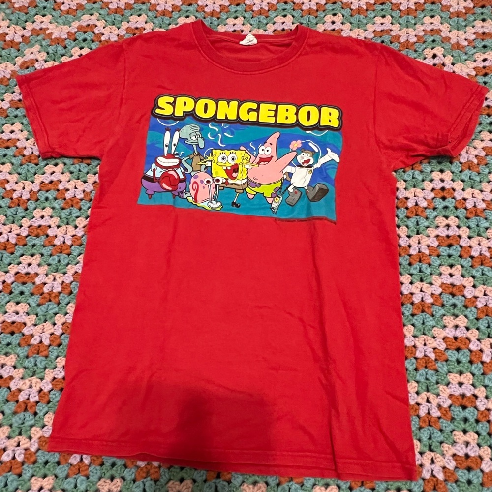 SpongeBob Red Kids T-Shirt